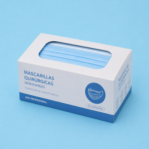 Mascarillas Quirúrgicas Desechables Premium | Caja x 50 Unidades